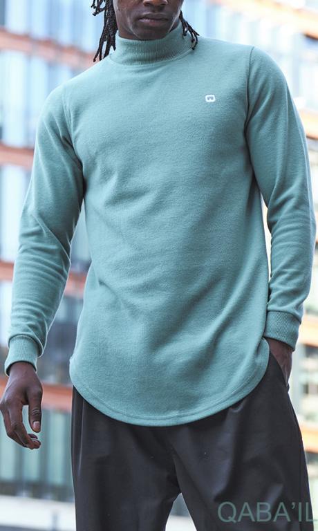 Pull col montant Qaba'il