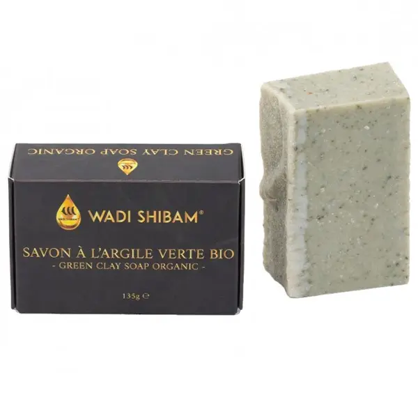 Savon à l’Argile Verte Bio – Wadi Shibam